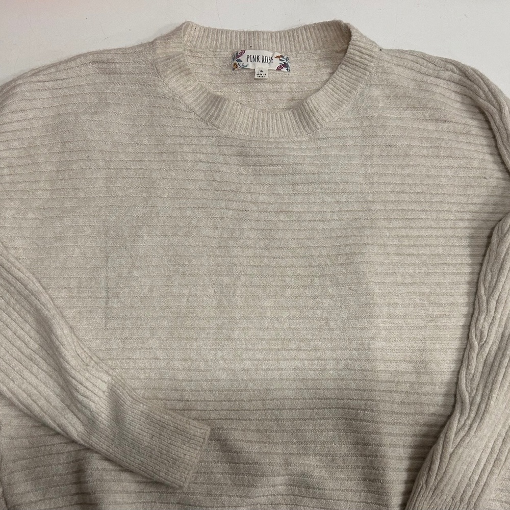 Pink Rose Sweater